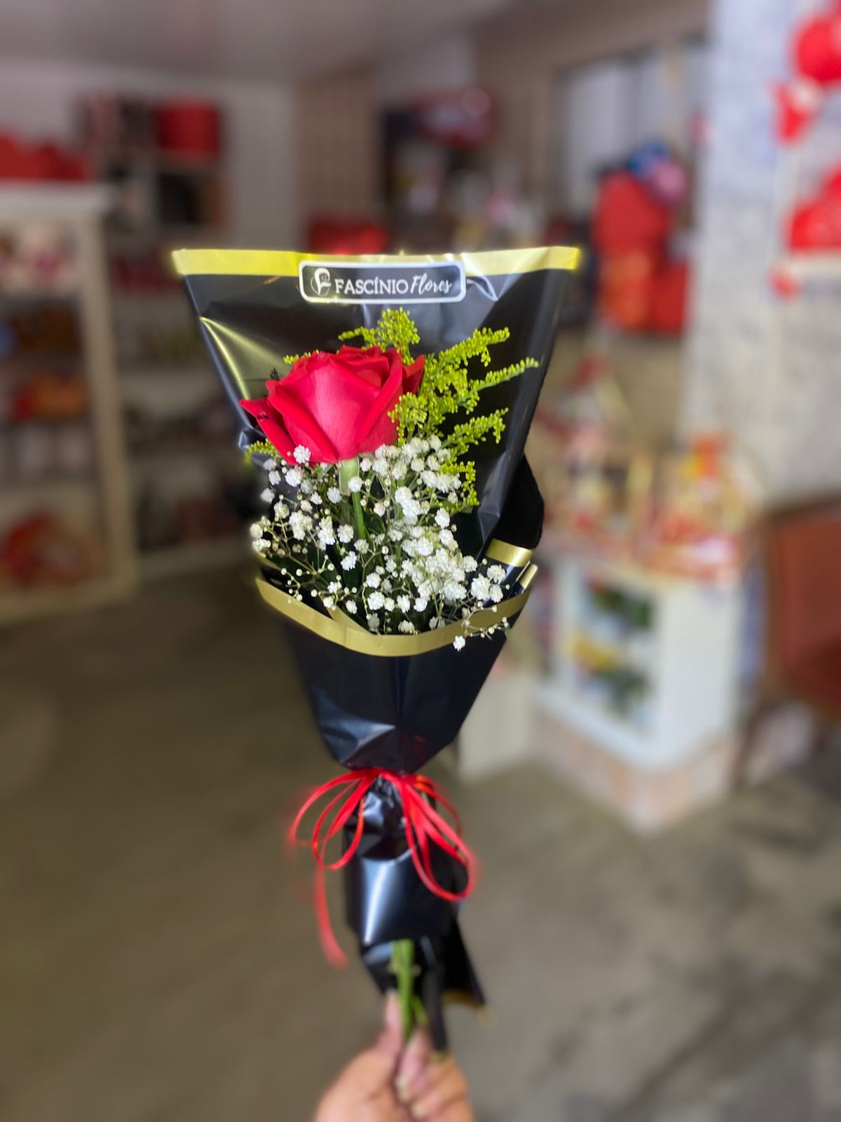 ROSA LUXO VERMELHA