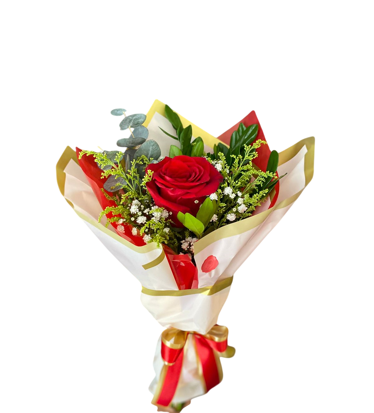 ROSA LUXO VERMELHA IMPORTADA