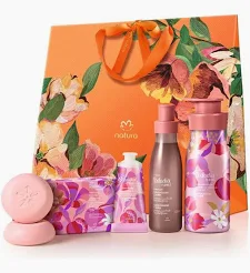 Presente Natura Tododia Flor De P�ssego E Jasmim: 4 Itens