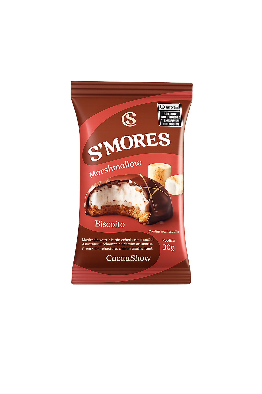 S�MORES CACAU SHOW 30g
